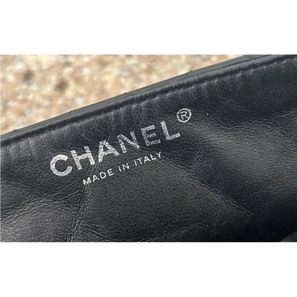 🌟SOLD🌟CHANEL Classic CC East West Quilted Lambskin Shoulder Bag Black - Picture 14 of 14